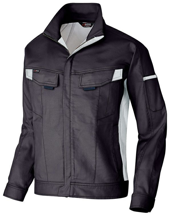 チャコール×シルバーグレー