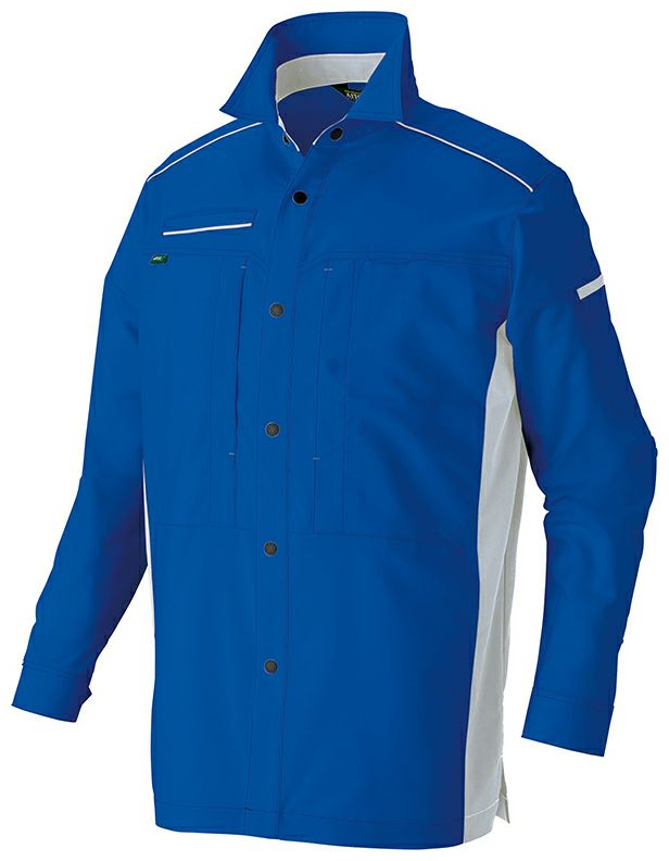 ブルー×シルバーグレー