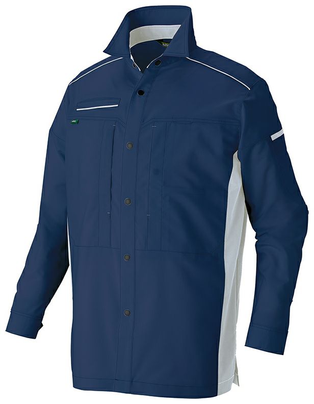 ネイビー×シルバーグレー