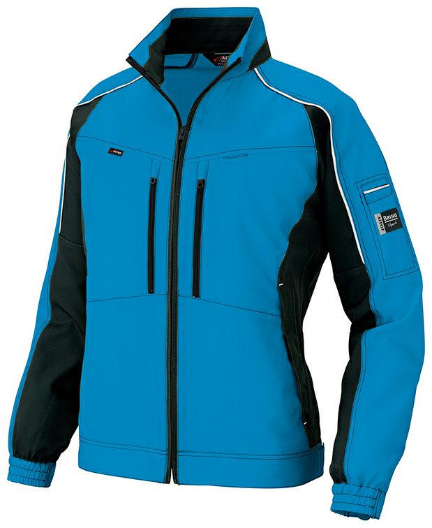 アクアブルー×ブラック