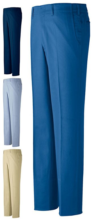 ニューベーシック コットン／ニューベーシック T:C・ワークパンツ（ノータック）（男女兼用）[AZ-33120]