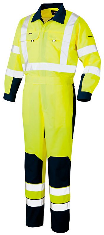 ハイパーイエロー×ネイビー