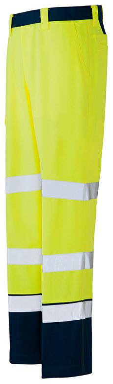 ハイパーイエロー×ネイビー