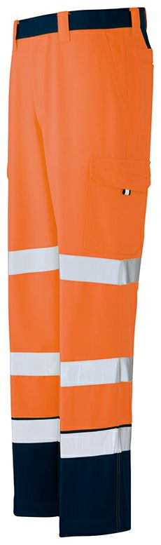 ハイパーオレンジ×ネイビー