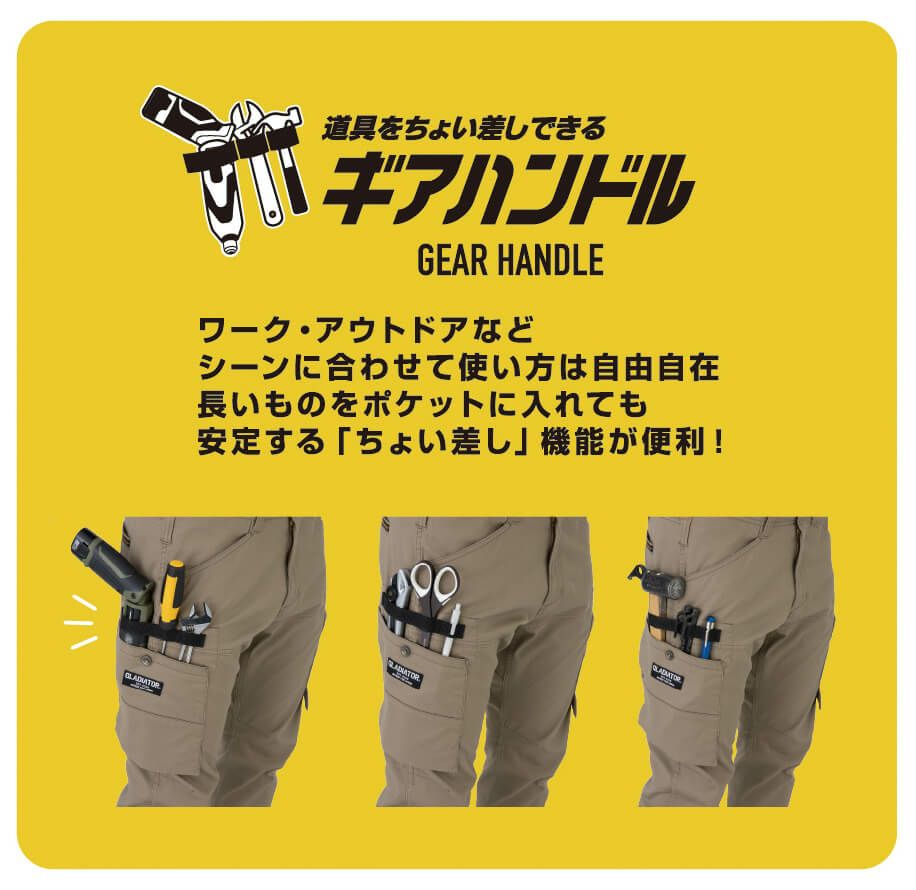 ギアハンドル
