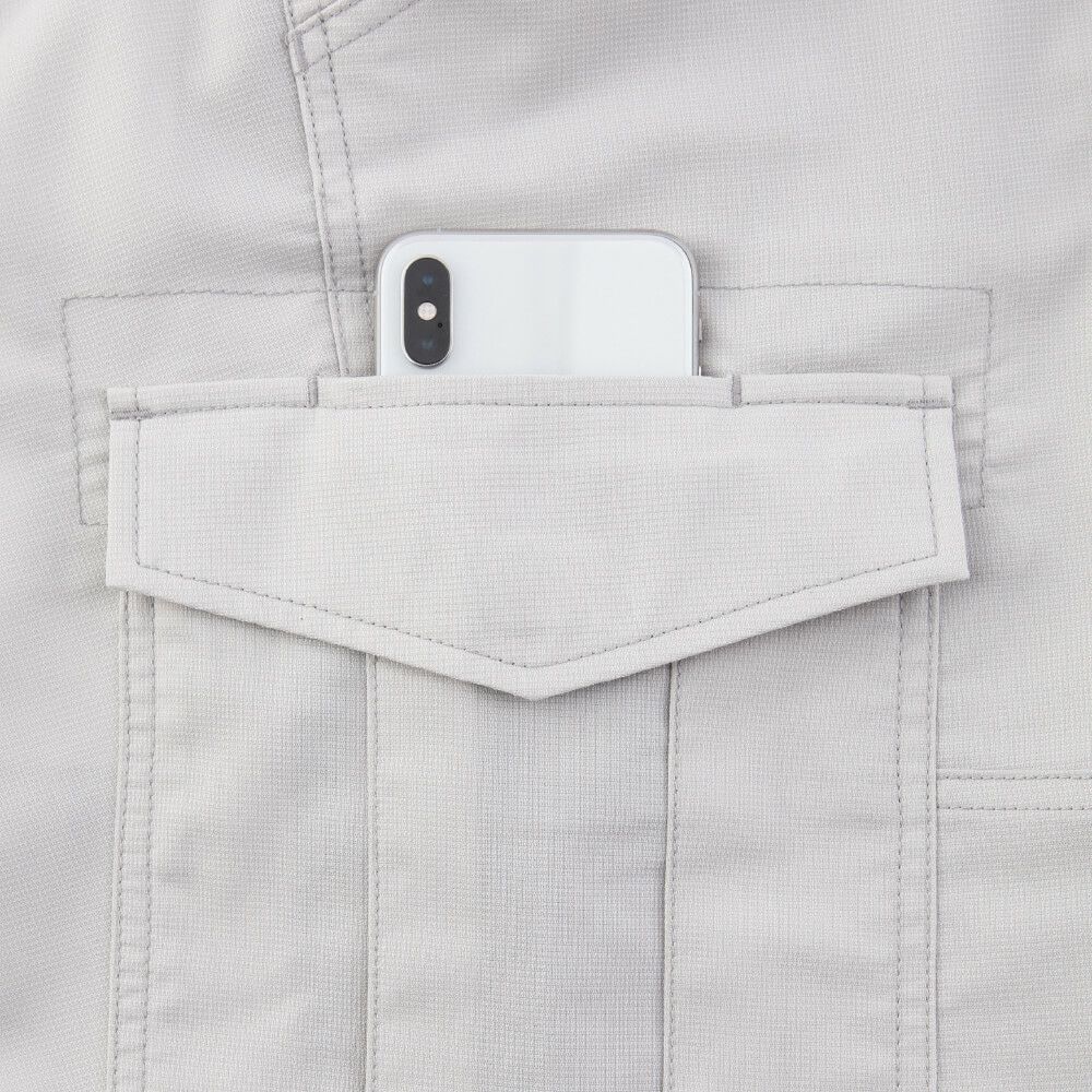上から入るスマホポケット